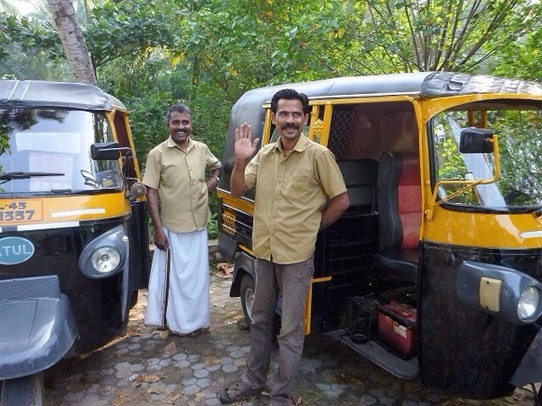 Indien - Kochi - Unser Fahrer 