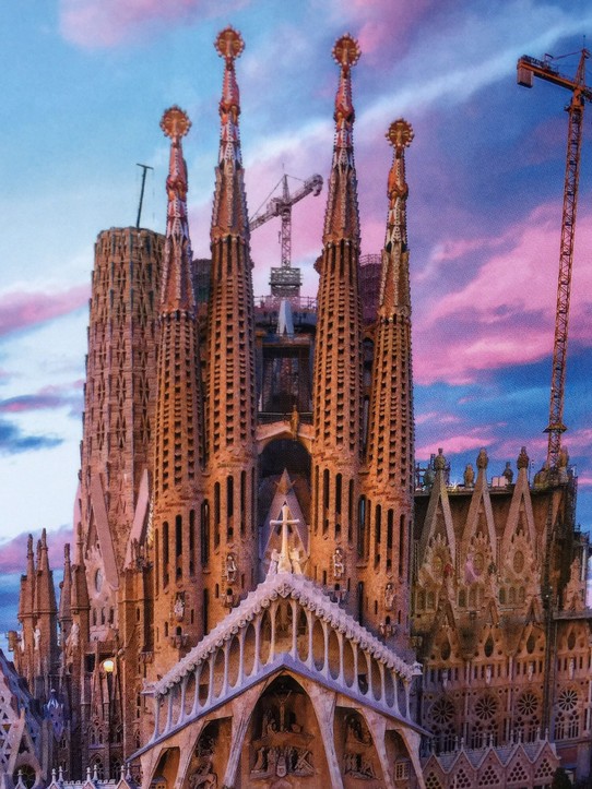 Spanien - Barcelona - Sagrada Familiäres von Gaudi