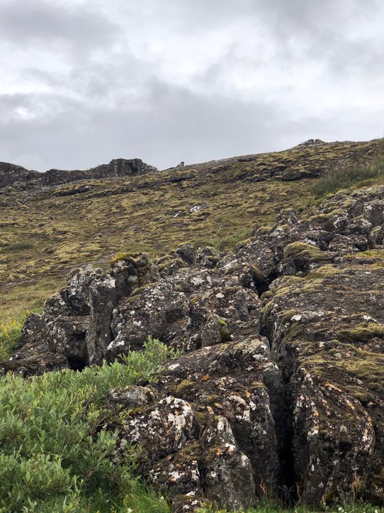 Island - Bláskógabyggð - Eine eigentümliche Landschaft ist das schon...