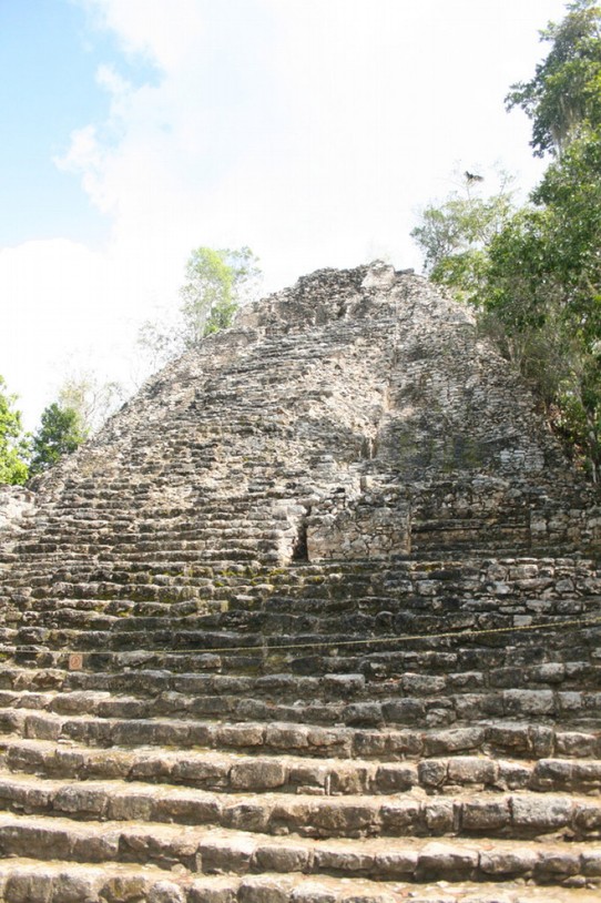 Mexiko - Cobá - Die Pyramide von Coba
