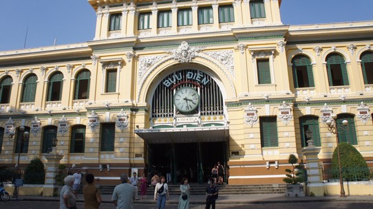 Vietnam - Ho-Chi-Minh-Stadt - Die Hauptpost in Saigon