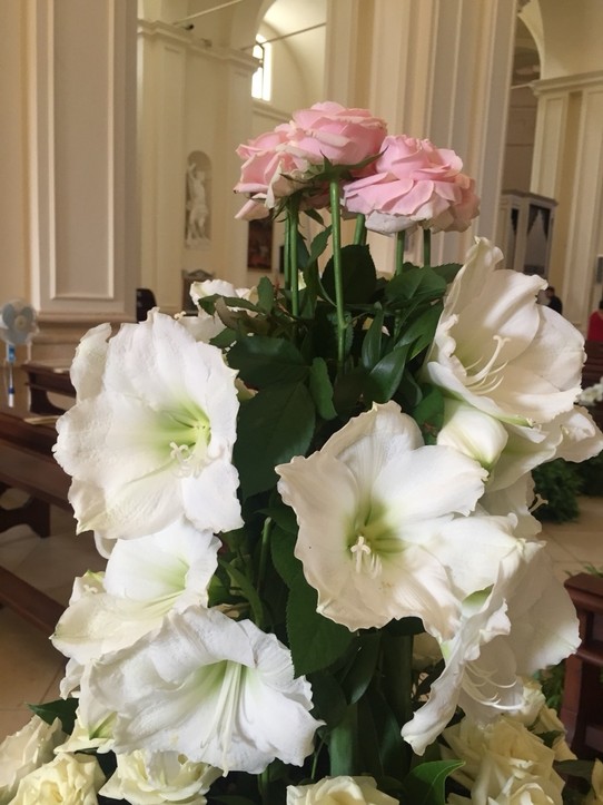 Italien - Noto - Blumen für eine Hochzeit