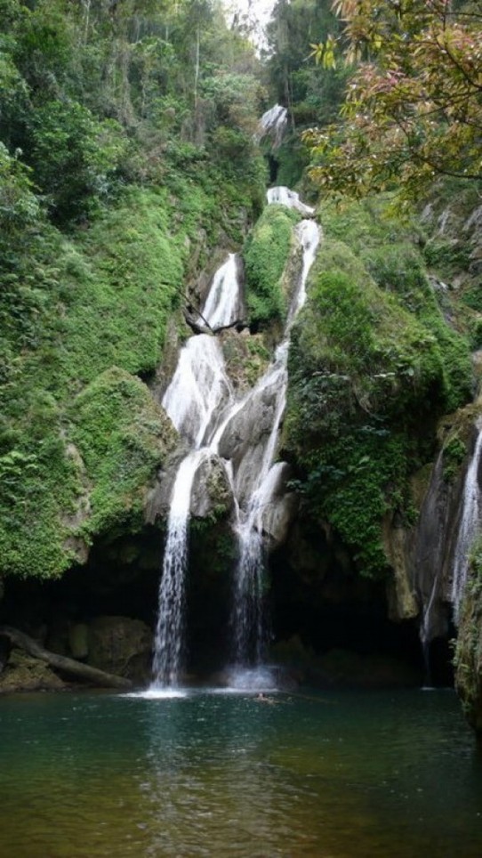 Kuba - Topes de Collantes - Wasserfall.