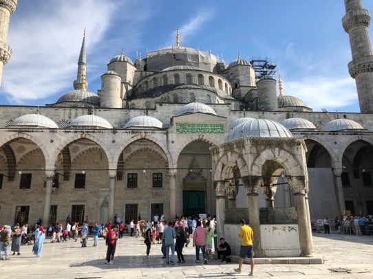 Türkei - Istanbul - Blaue Moschee / Sultan Ahmet Palast