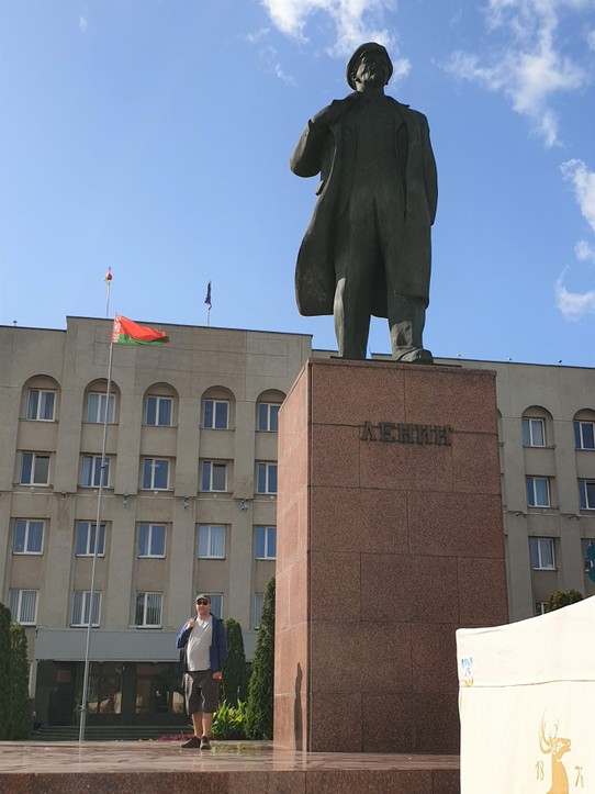 Belarus - Grodno - Luke and Lenin - Grodno