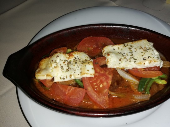 Griechenland - Chania - Vorspeise: feta aus dem Ofen... Einfach nur gut!! 