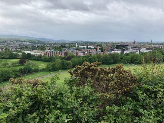 Vereinigtes Königreich - Edinburgh - Blick über das Universitätsgelände. Hier gibt es 4 Universitäten und über 40000 Studenten.