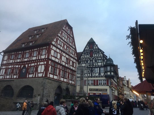Deutschland - Rothenburg ob der Tauber - Wie aus dem Bilderbuch. Marketplace 😊 "Reiterlesmarkt"