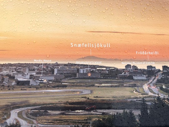 Island - Reykjavík - Und so könnte es in Richtung Snæfellsjökull aussehen. Das ist übrigens der Gletscher von Snæfellsnes, einer Halbinsel, die eines unserer ersten Ziele mit dem Wohnmobil in ein paar Tagen sein wird... 😃👍