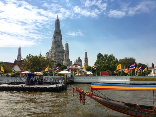 Thailand - Bangkok - Bootfahrt ins Zentrum