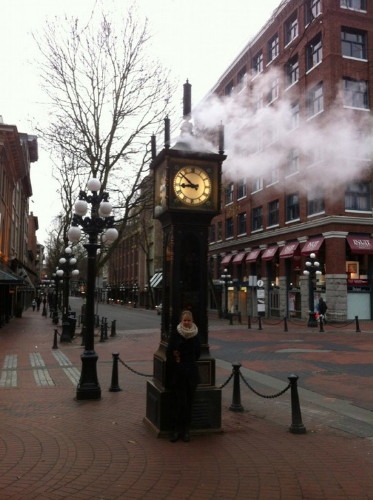 Kanada - Vancouver - Steam clock in Gastown