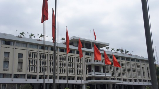 Vietnam - Ho-Chi-Minh-Stadt - Der „Wiedervereinigungspalast“ war bis Kriegsende der Palast des südvietnamesischen Präsidenten