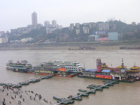 China - Chongqing - Chongqing  2005 - Staudammprojekt