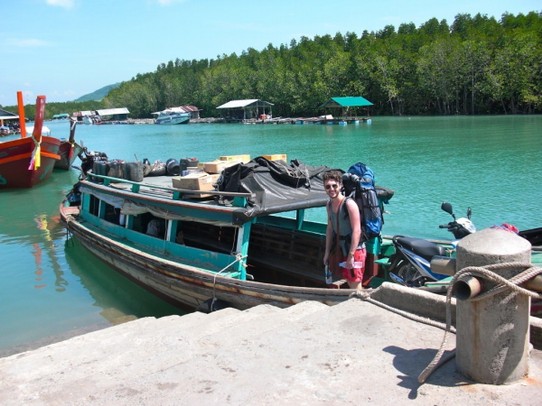 Thailand - Amphoe Ko Yao - Anreise mit dem Boot
