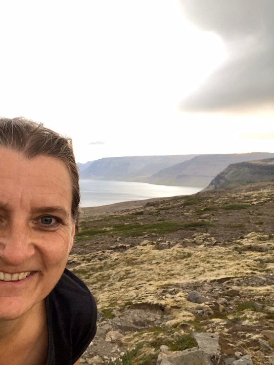 Island - Ísafjarðarbær - Und auch ein Selfie von mir mit dem Dynjandisvogur...