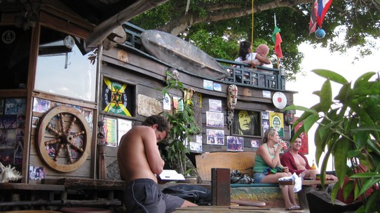 Thailand - Phuket, Kata - Schöne Reggae Bar direkt am Strand von Kata