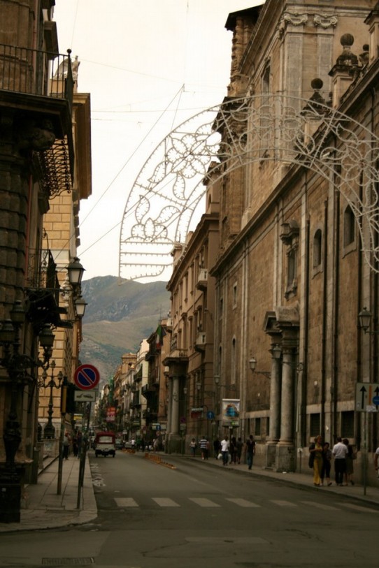 Italien - Palermo - Die Via Emanuele
