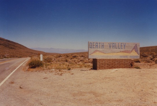 United States - Death Valley National Park - Death Valley ist ein Teil der Mojave-Wüste, 40° C