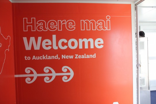 Neuseeland - Auckland - Auch in Auckland war der Empfang sehr herzlich