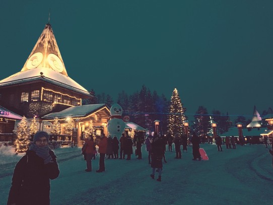 Finnland - Rovaniemi - Weihnachtsmanndorf