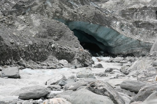 Neuseeland - Franz Josef Glacier - Gletschertor