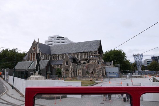 Neuseeland - Christchurch - Schäden des Erdbebens in der Innenstadt