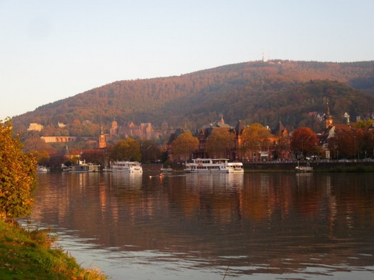 Deutschland - Heidelberg - Blick auf die Altstadt und den Königstuhl http://www.tripmii.com