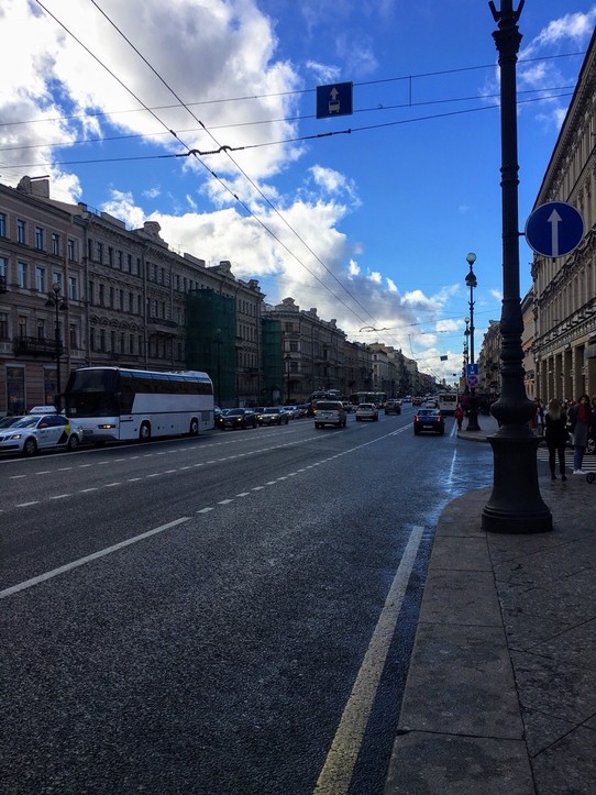 Russia - Saint Petersburg - Nevsky avenue