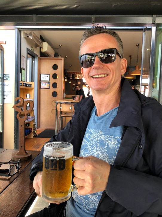 Neuseeland - Sumner - Beat ist nun definitiv angekommen, das erste neuseeländische Bier