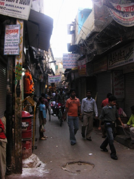 Indien - Neu Delhi - Bazarstraße Neu Delhi