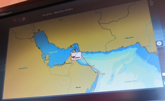 Oman - Abu Dhabi - Route und Ziel