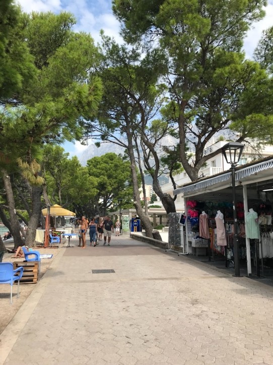 Croatia - Makarska - Market strip