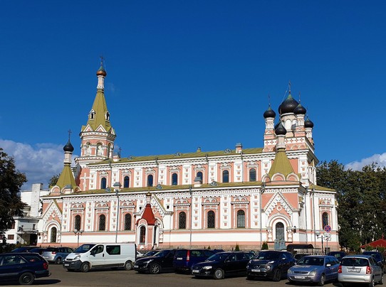 Belarus - Grodno - The Pakrouskaya Orthodox Church, Grodno