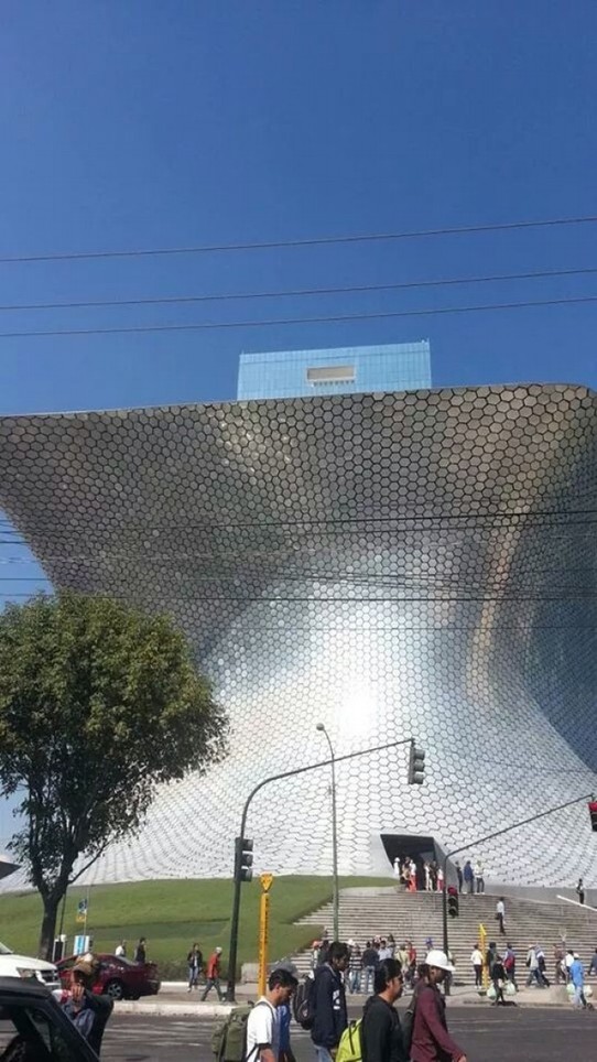 Mexico - Mexico City - Soumaya Museum-owned by Carlos Slim-2nd richest man in the world
