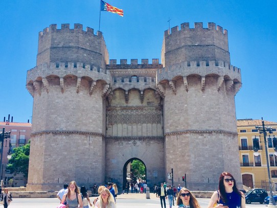 Spanien - València - Torre de Serano Eingang Altstadt