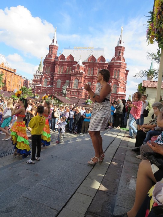 Russland - Moskau - Sonntag auf dem Roten Platz