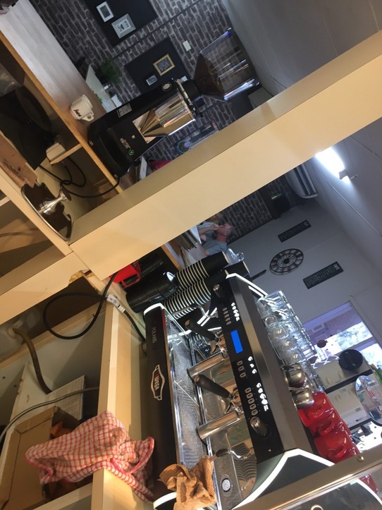 Australien - Minilya - Unsere Kaffeemaschine...
