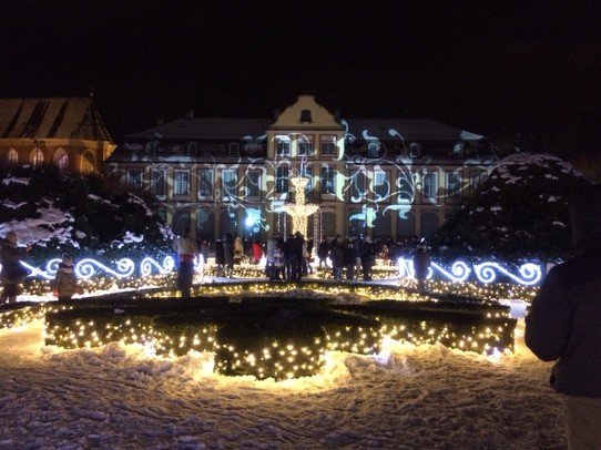 Polonia - Gdańsk - Oliwa’s Park is full of lights during the Winter