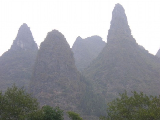 China - Guilin - Karstberge am Li