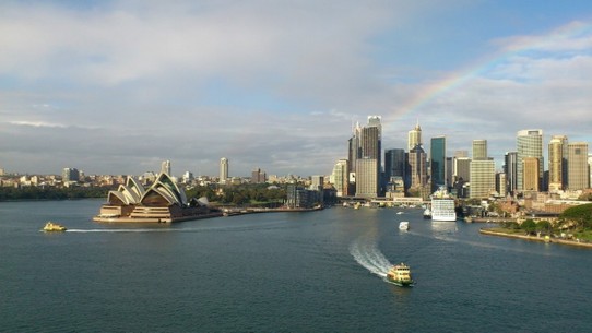 Australien - Sydney - Regenbogen.. :)