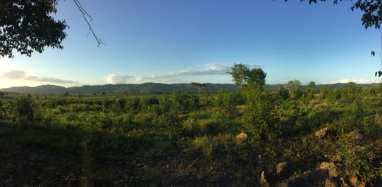 Guatemala - El Zotz - Panoramabild während der Heimfahrt - das konnte man nur genießen!