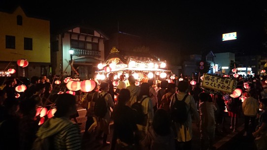 Japan - Aizu-Wakamatsu - Laternenfeste gibts auch in Japan!