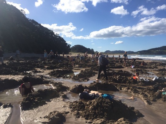 Neuseeland - Hot Water Beach - 