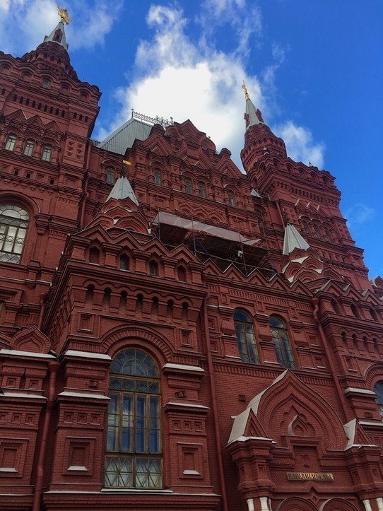 Russia - Moscow - Narodni zgodovinski muzejna Rdečem trgu