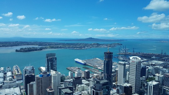 New Zealand - Auckland - Blick vom Sky Tower.