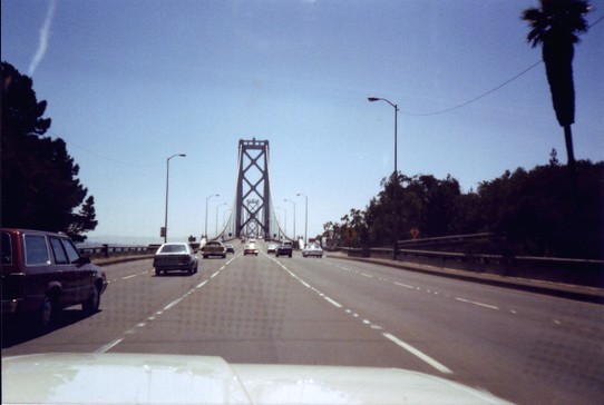 United States - San Francisco - Ein Ausflug über die fast 10 km lange doppelstöckige Oakland Bay Bridge