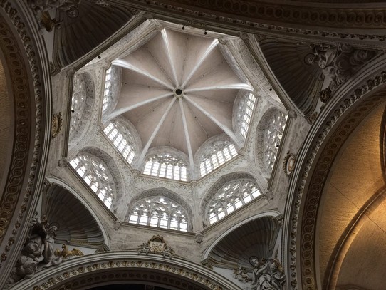 Spanien - València - Kuppel der Kathedrale 