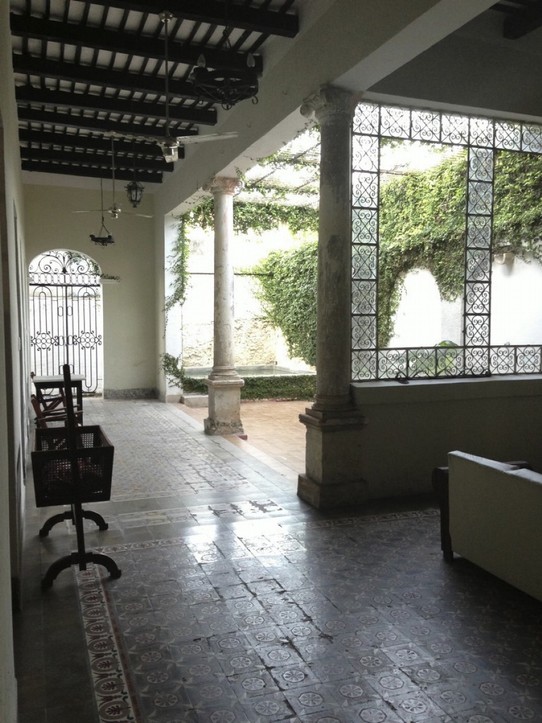 Mexiko - Mérida - Der Patio der Casa V