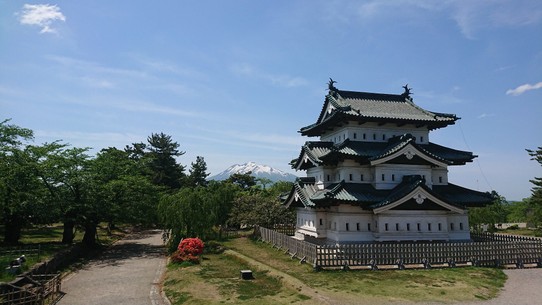 Japan - Aomori - Hirosakis malerische Burg