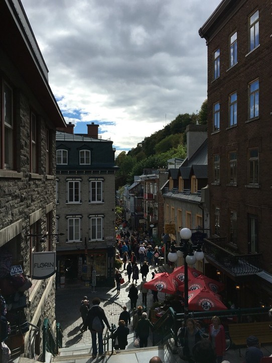Canada - Québec City - 'Downtown' Québec - Windowshopping macht hier besonders Spaß